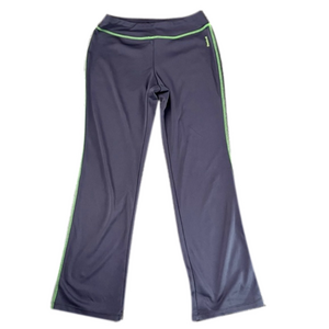 Reebok Girls Active Stretch Yoga Gym Pants Size Youth Medium (10-12) gray green